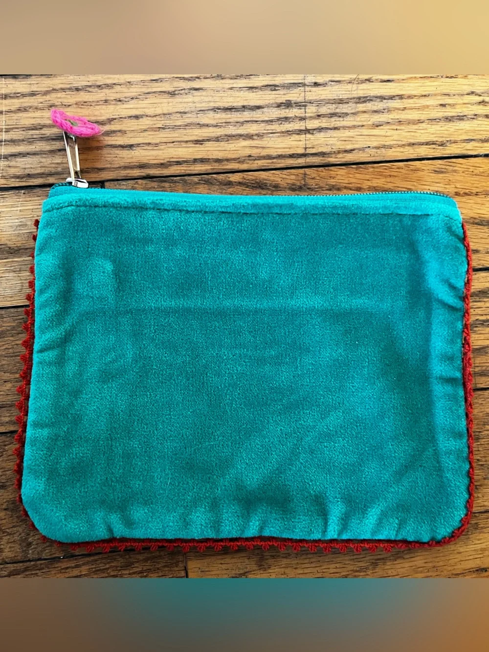 Embroidered Makeup Bag